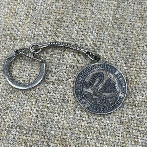Vintage Silver tone Charlottetown PEI key holder